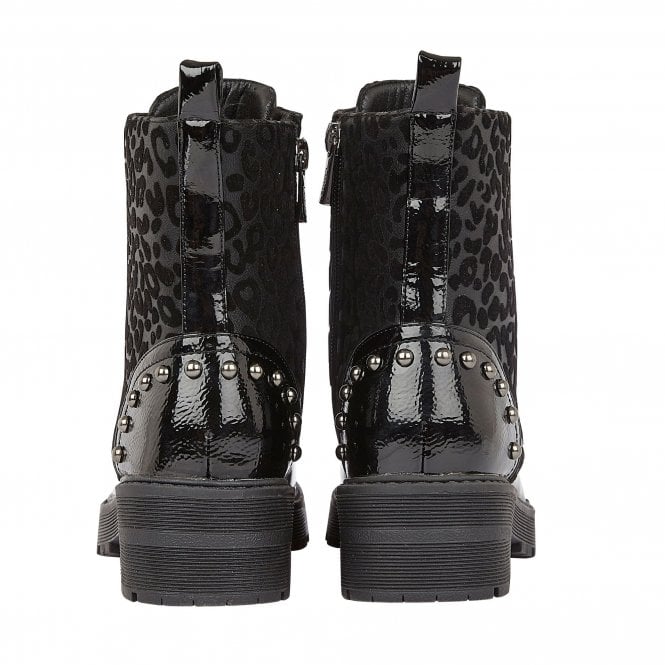  Black Elena Ankle Boots | Lotus