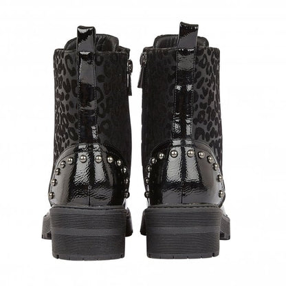  Black Elena Ankle Boots | Lotus