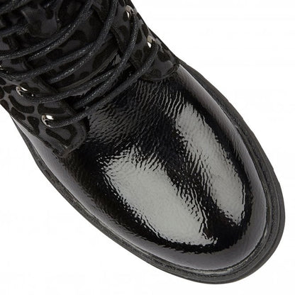  Black Elena Ankle Boots | Lotus