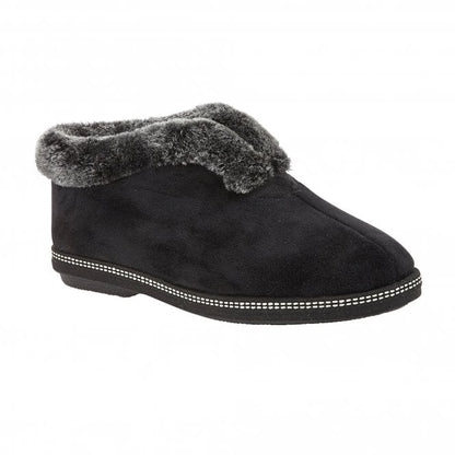  Black Grace Textile Slippers | Lotus