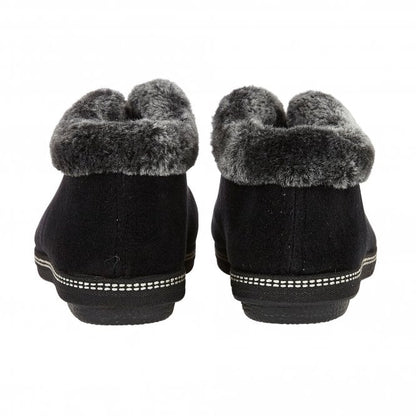  Black Grace Textile Slippers | Lotus