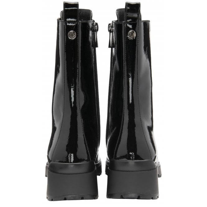 Black Patent Delaney Mid-Calf Boots | Lotus