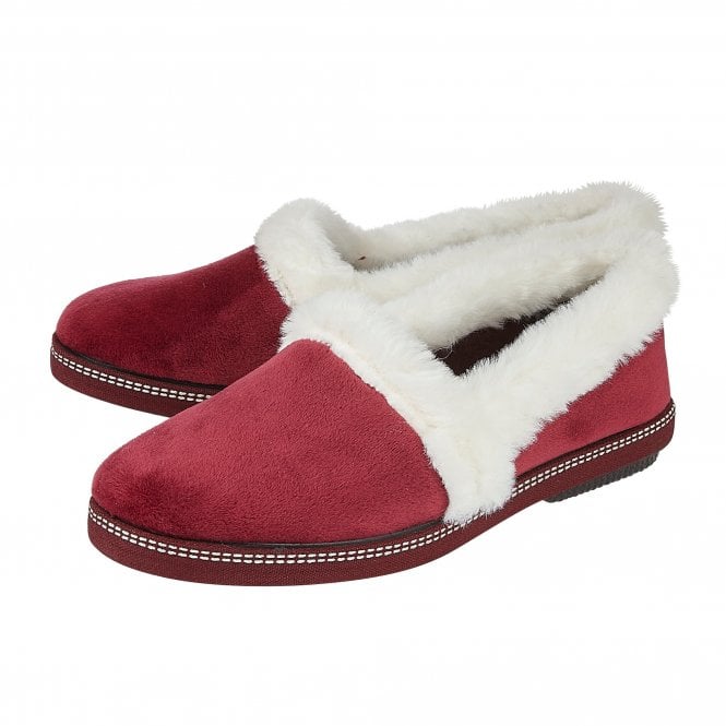  Bordo Greta Textile Slippers | Lotus