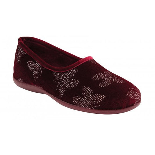  Bordo Jessie Full Shoe Slippers | Lotus 