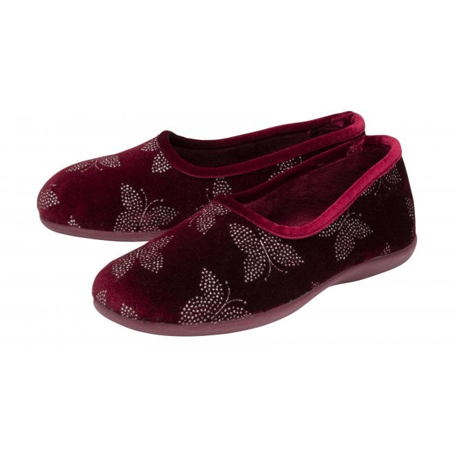  Bordo Jessie Full Shoe Slippers | Lotus 