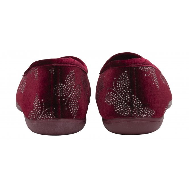  Bordo Jessie Full Shoe Slippers | Lotus 
