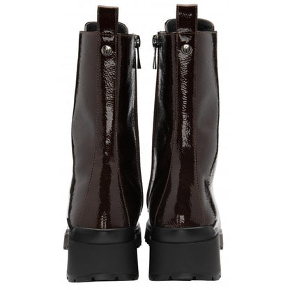  Bronze Patent Delaney Mid-Calf Boots | Lotus