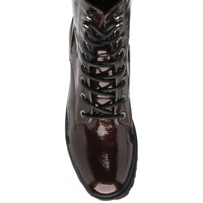  Bronze Patent Delaney Mid-Calf Boots | Lotus