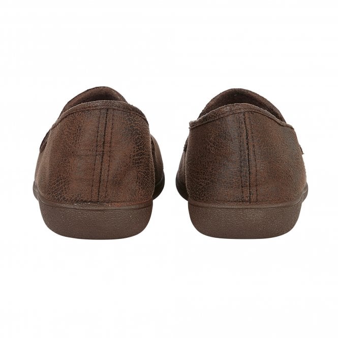  Brown Claude Full Shoe Slippers | Lotus