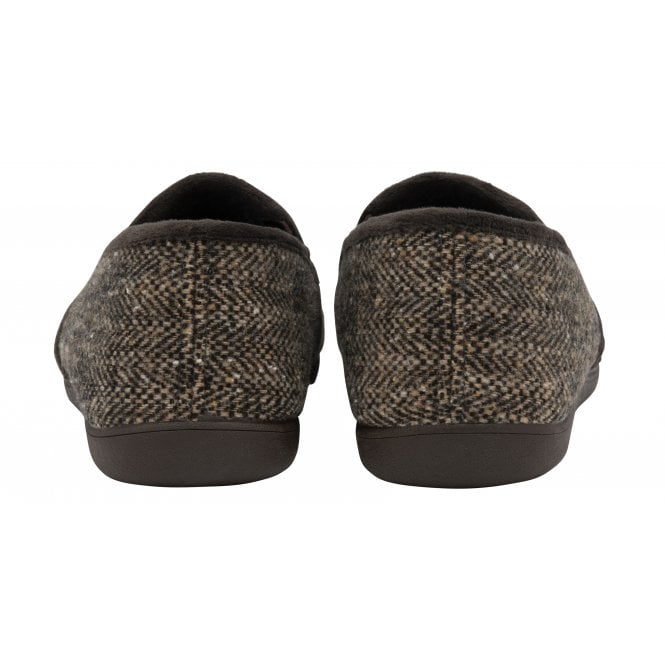  Brown Stanley Full Shoe Slippers | Lotus 