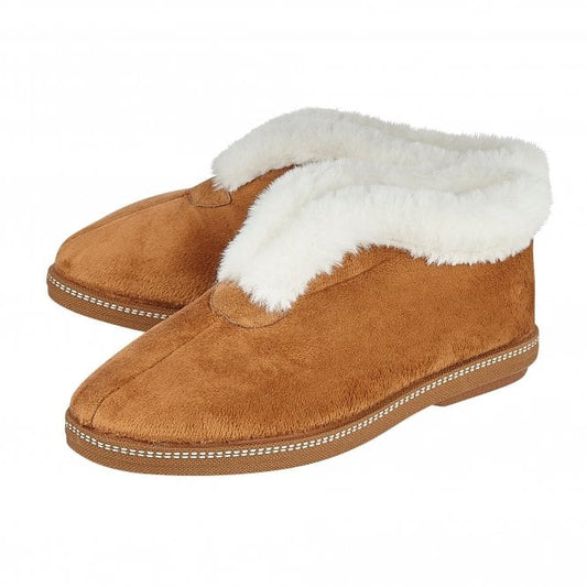  Chestnut Grace Textile Slippers | Lotus