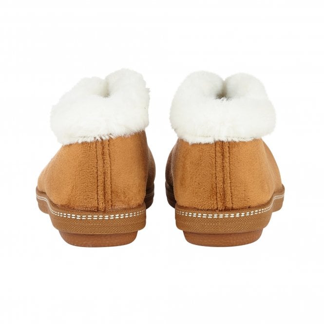  Chestnut Grace Textile Slippers | Lotus