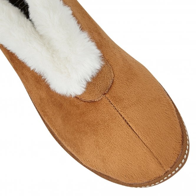  Chestnut Grace Textile Slippers | Lotus