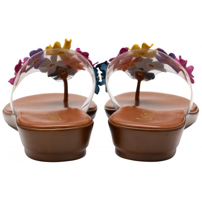  Multi-Bright Brittany Toe-Post Sandals | Lotus