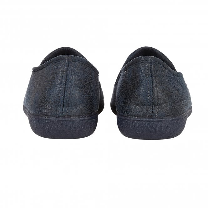  Navy Claude Full Shoe Slippers | Lotus