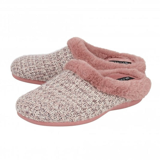  Pink Ada Textile Slippers | Lotus
