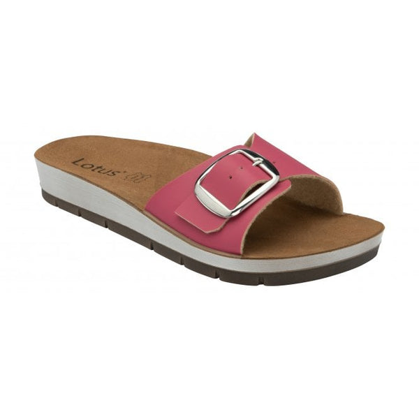  Pink Dasha Open-Toe Mule Sandals | Lotus