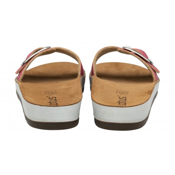  Pink Dasha Open-Toe Mule Sandals | Lotus