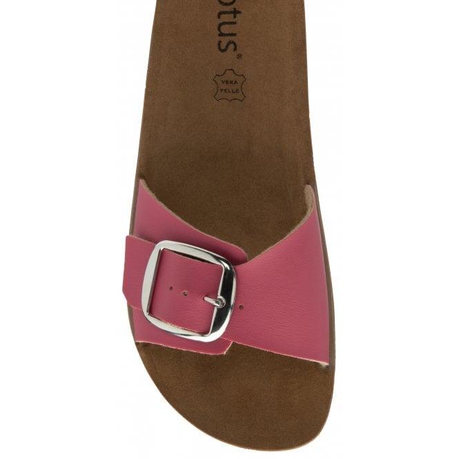  Pink Dasha Open-Toe Mule Sandals | Lotus