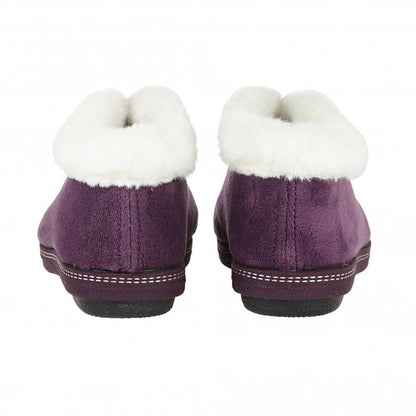  Purple Grace Textile Slippers | Lotus