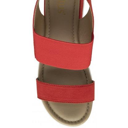  Red Cecilla Open-Toe Sandals | Lotus