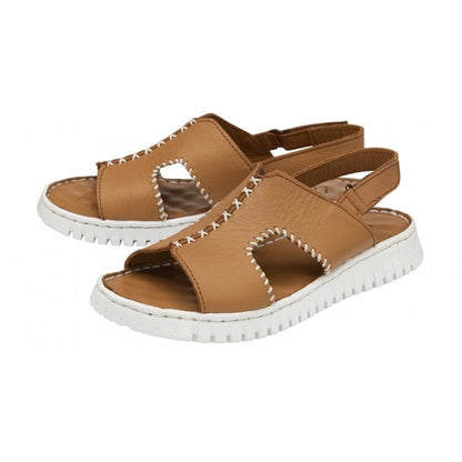  Tan Leather Astrid Slingback Sandals | Lotus