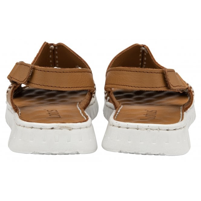  Tan Leather Astrid Slingback Sandals | Lotus