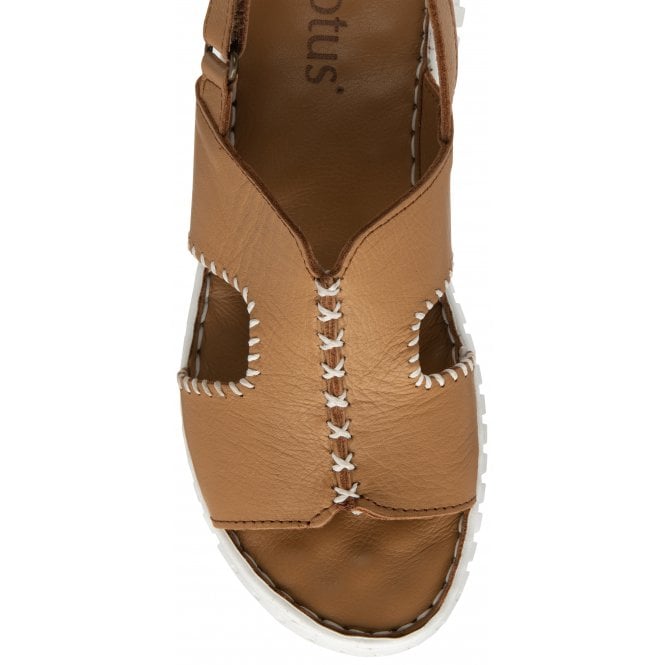  Tan Leather Astrid Slingback Sandals | Lotus