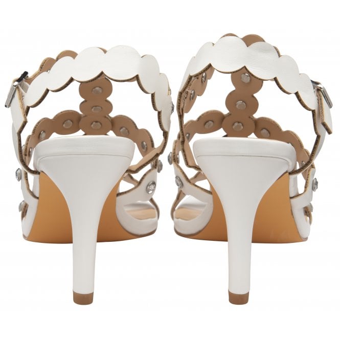  White Inaya Open-Toe Sandals | Lotus